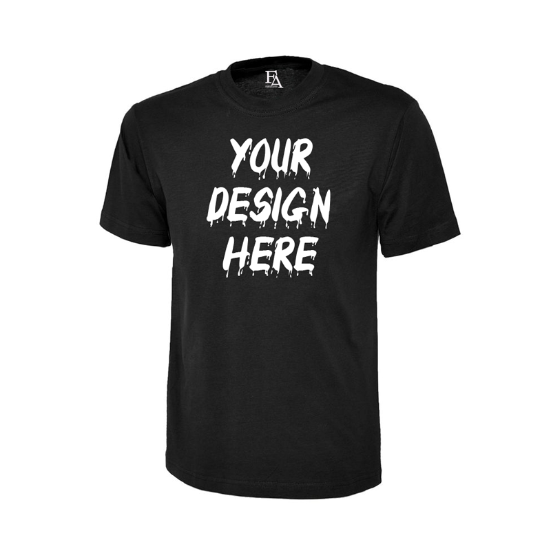Custom Design Cotton T Shirt with Personalized Printing