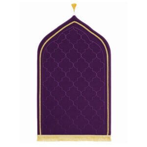 MySalahMats Purple color Islamic prayer mat