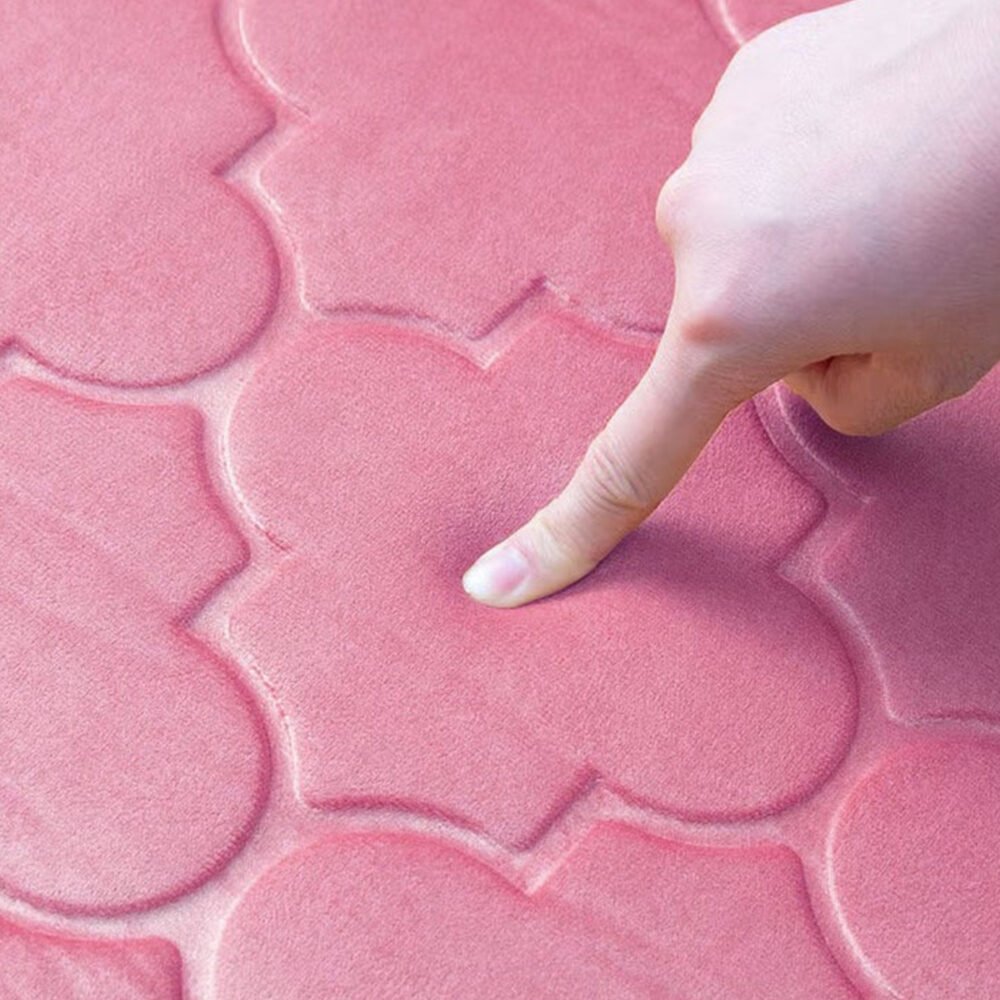 Premium MySalahMats prayer mat with mihrab inspired arch design and soft cushioned surface Lightweight Islamic prayer mat with gold trim, fringe detail and anti slip base Comfortable plush prayer mat with geometric quilting and golden tassel for daily salah use