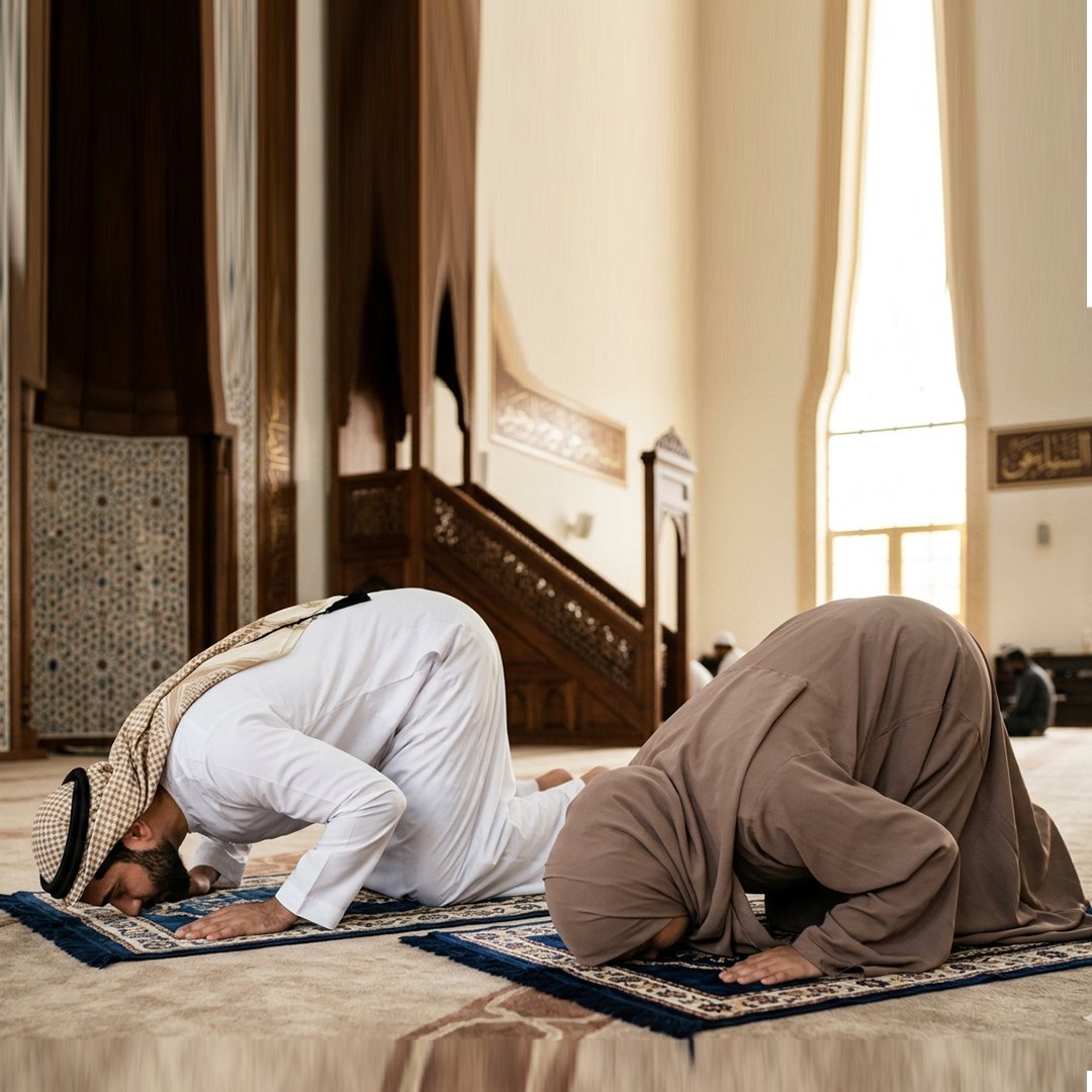 Matching couple prayer mats with custom names, premium soft fabric Islamic gift set MySalahMats for weddings anniversaries Ramadan and Eid in UAE